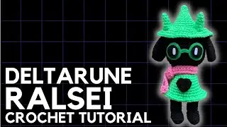 DELTARUNE RALSEI CROCHET TUTORIAL | FREE AMIGURUMI PATTERN