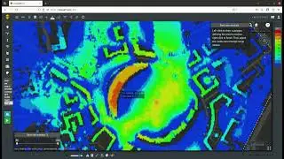 Siting a Counter UAS sensor with Best Site Analysis