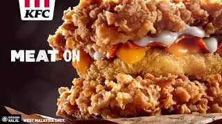 KFC Cheezila Double Down & KFC Zinger Double Down