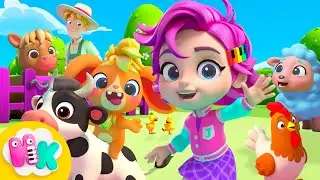 Old MacDonald hat ne Farm 🐷 Lieder von Tierlauten für Kinder | HeyKids Kinderlieder TV