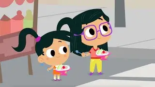 Lili & Lola - Baba's Ice Cream Part 1 - Full episode - Persian