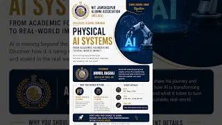 Exclusive NITJAA Seminar: From AI Hype to Real-World Physical AI Systems | 30 May