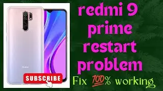 Mi 9 prime, poco m2 auto switch off on problam solution 💯 // redmi 9prime auto restarting solution