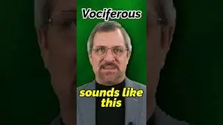 Vociferous What Does it Mean 