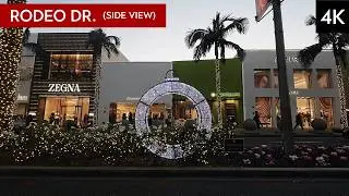 Rodeo Drive Holiday Decorations - Alt Side View