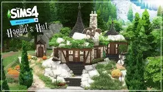 Hagrid's Hut | Magical House | NoCC | Realm of Magic | The Sims 4 | Speed Build (Stop Motion)