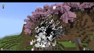 Minecraft Experiment #7 Part B: Mountain TNT