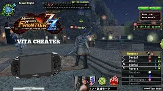 Monster Hunter Frontier! I will NEVER STOP PLAYING IT ON VITA!