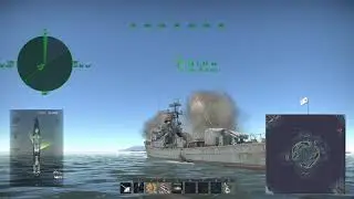 Использование РЛС на кораблях в War Thunder