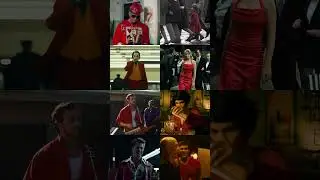 Different meanings of red costumes in cinema