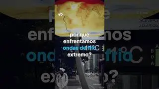 Frio extremo vs. aquecimento global - #shorts