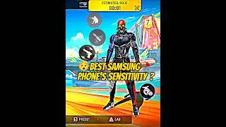 Samsung All Phone's Sensitivity Settings Dpi+Sensi 📲⚙️✅ #shorts #freefire #settings #samsung #viral
