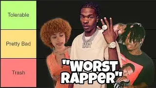 The Ultimate WORST Rappers Ever Tier List...