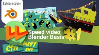 Blender Speed video #1 🚀 - Schermpjes en navigeren