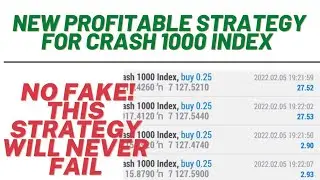 Crash 1000 Index strategy to make money... How to trade crash 1000 Successfully. 