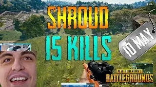 Shroud | 15 Kills | PUBG (New Map: Sanhok)