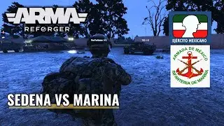 Arma Reforger Mexico PELEA SEDENA VS MARINA Asi es un inicio de partida XD