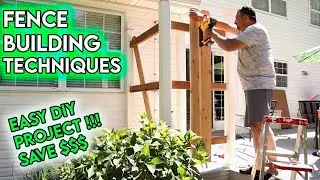Fence building techniques for Beginners