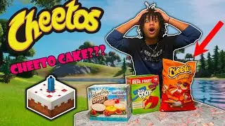 I invented MY OWN insane LIFE HACKS **CHEETO CAKE**