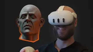 Sculpting a head, exploring the 