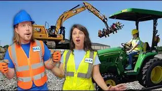 Handyman Hal & Awesome Alex Take Over Dig'n Zone Theme Park! 🚜