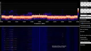 Teste Espectro com HACKRF,  2400 a 2500 Mhz, Wifi-signal