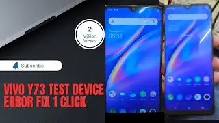 Vivo Y73 Test Device Use Limited Solution || Vivo Y73 After Unlock Reset Frp Only Mtk Port