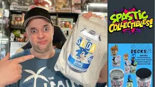 Funko Soda's in a Bag, Spastic Funko Soda Chase Roulette, and Soda Decks