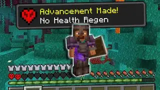 Can You Beat Minecraft WITHOUT Health Regeneration?