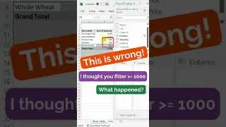Pivot Table Trick 6 - Allow Multiple Filters (Not many know this!)