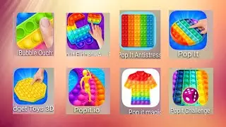 Pop It Magic, Pop It Antistress, PopIt Challenge, Pop It Master, Popit io, Pop It Fidget, Bubble Ouc