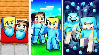 Ukri und Billy vom Baby bis zum unsterblichen Diamant in Minecraft!