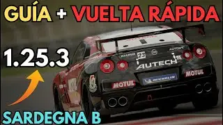 ✍GUÍA de SARDEGNA B + VUELTA RÁPIDA - NISSAN GTR GR.4 - 1.25.3