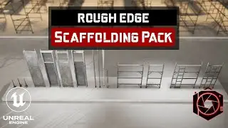 Unreal Engine 5 | Photoscanned Scaffolding | Modular Asset Pack | Unreal Engine Marketplace Release