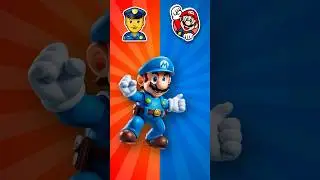 Mario brothers as policemen 👮‍♂️ 