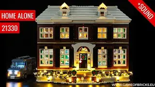 LED Light Kit for LEGO Home Alone 21330 Light Kit (Sound Version)