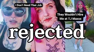 denied job with face tattoos and piercings