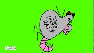 Spinning Rat GreenScreen