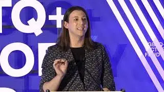 Vermont State Rep. Taylor Small Speaks at LGBTQ+ Victory Fund's National Champagne Brunch