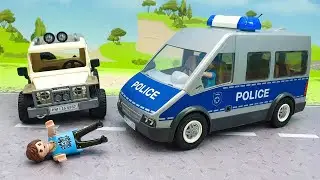 Игрушечный мультфильм про машинки - Месть девятилетки! Мультик для детей про полицию.