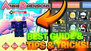 The BEST Anime Dimensions Guide *GET GOOD FAST*