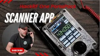 HackRF One PortaPack H4M Scanner App