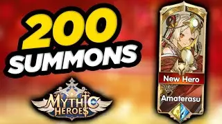 Mythic Heroes - 200 Summons for Amaterasu!!!