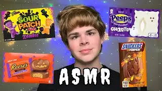 ASMR Halloween Candy Mukbang | Eating Sounds