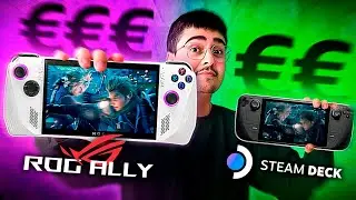 ¿Cuál MERECE más LA PENA? 🔥 Asus ROG Ally VS Steam Deck