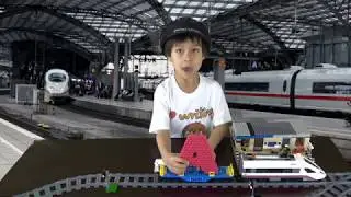 The Alphabet Train | Learn the Letter A | Fun ABC Learning with the Ice Train and Locomotive footage