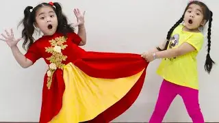 Annie and Suri Dress Up for Party