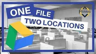 One file in two Folders without copying. In Google Drive, it's possible!