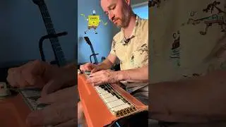 SpongeBob Music - Hawaiian Cocktail Song Slide Guitar #guitar #spongebob
