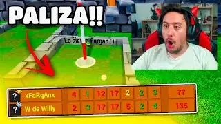 LE GANO POR 58 GOLPES!! LA PEOR PARTIDA DE WILLY!! GOLF IT